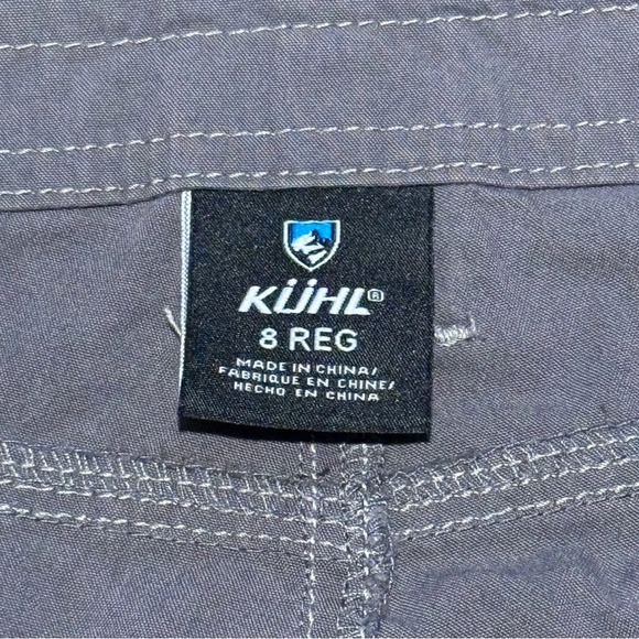 Kuhl Women’s Splash Roll Up Pants 8 Utility Casual Hiking Cargo Outdoor Tech EUC - Picture 4 of 8